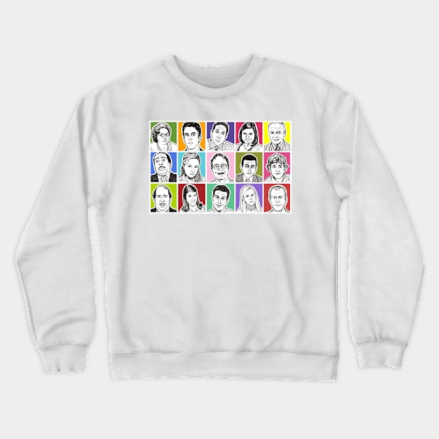 Office Crewneck Sweatshirt by turddemon